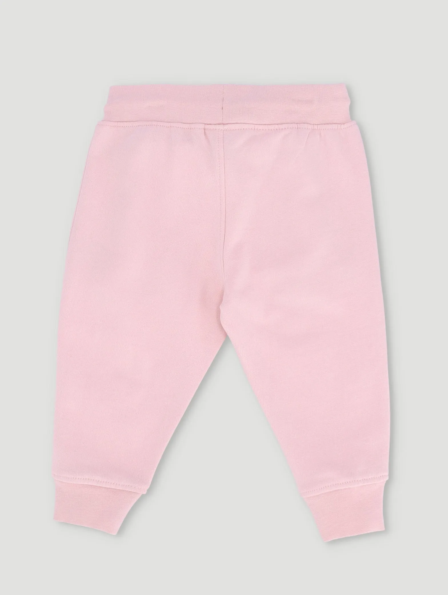 Baby Girls Pink Logo Jogger