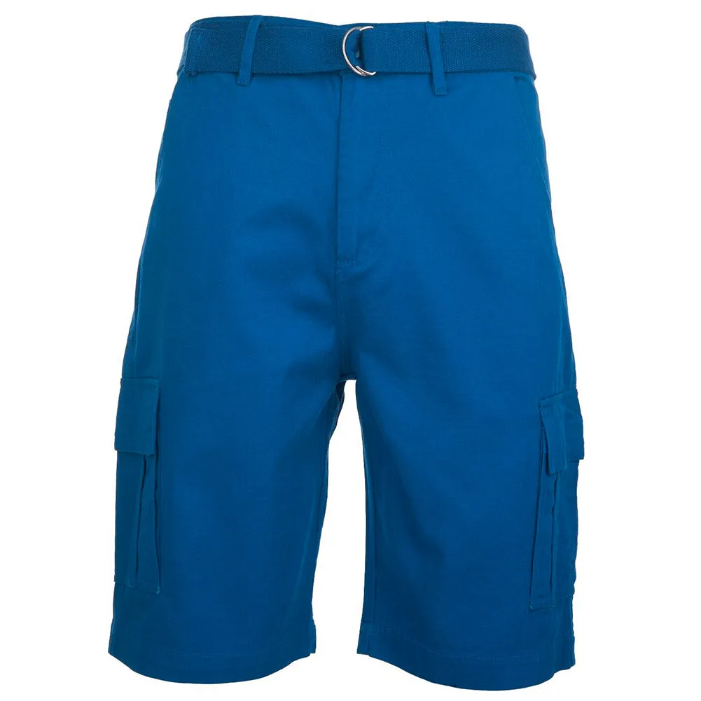 Men's Cargo Shorts Casual Utility Cargo Pocket Lightweight Belted Stretch Shorts