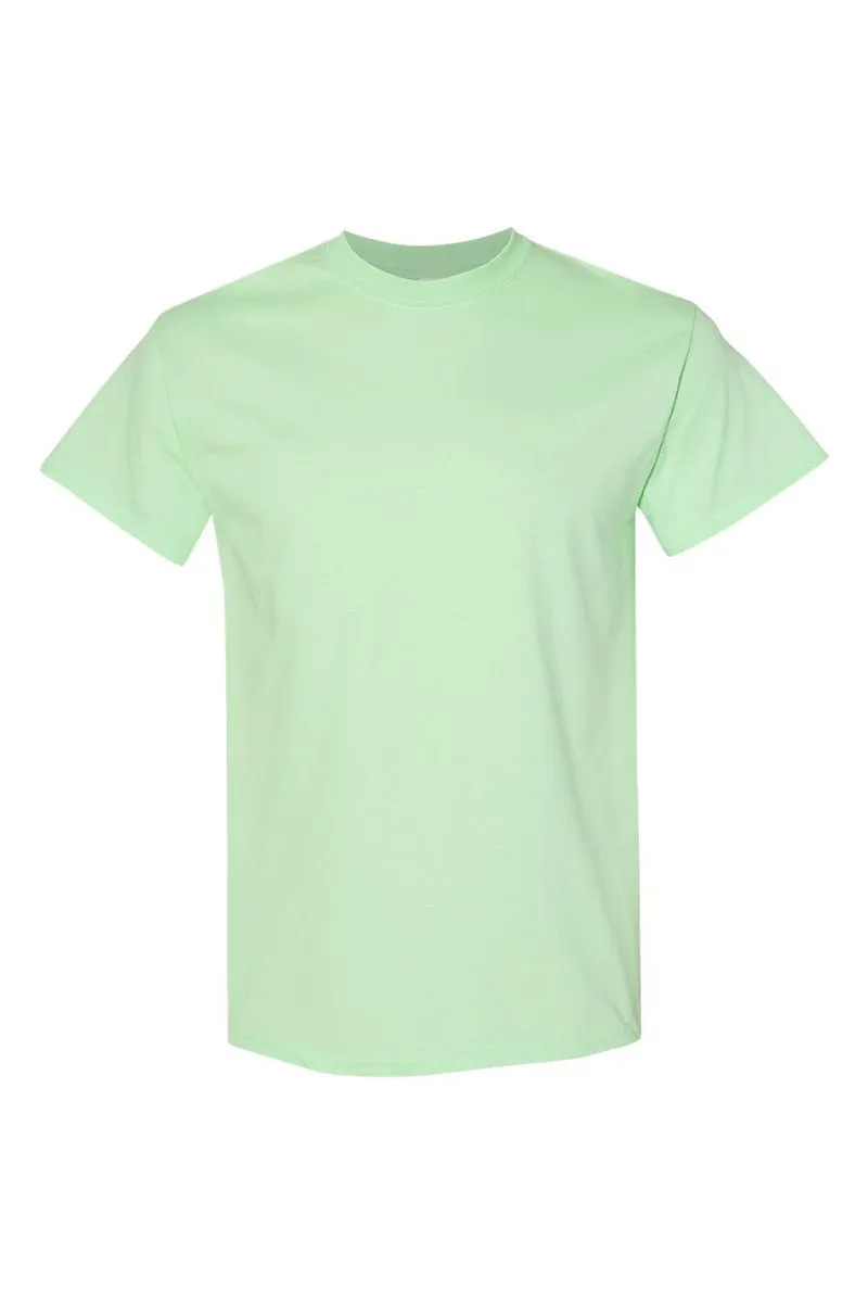 Outline Groovy Happy Easter Short Sleeve Relaxed Fit T-Shirt