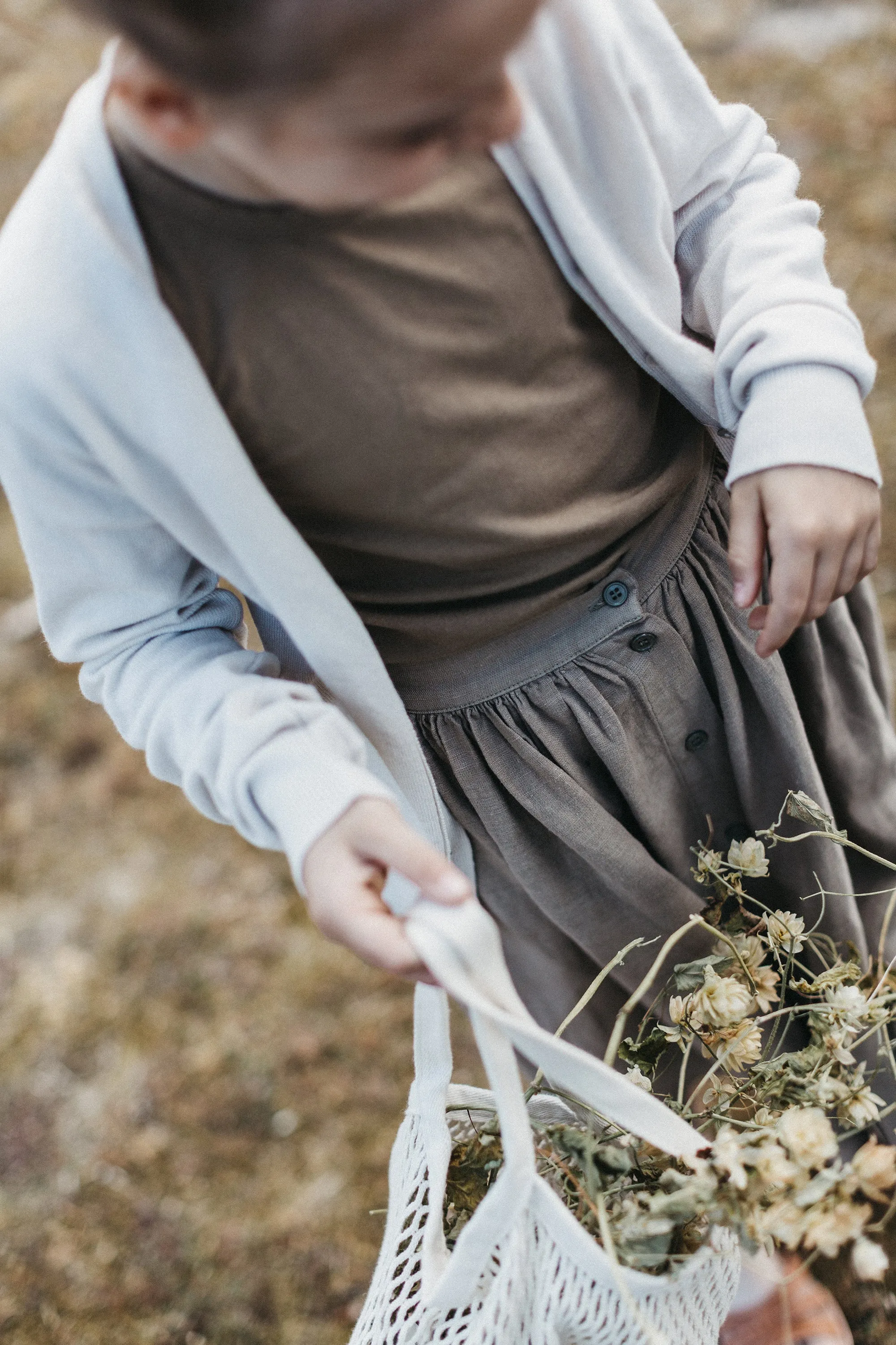 Skirt Linen Laurel Oak