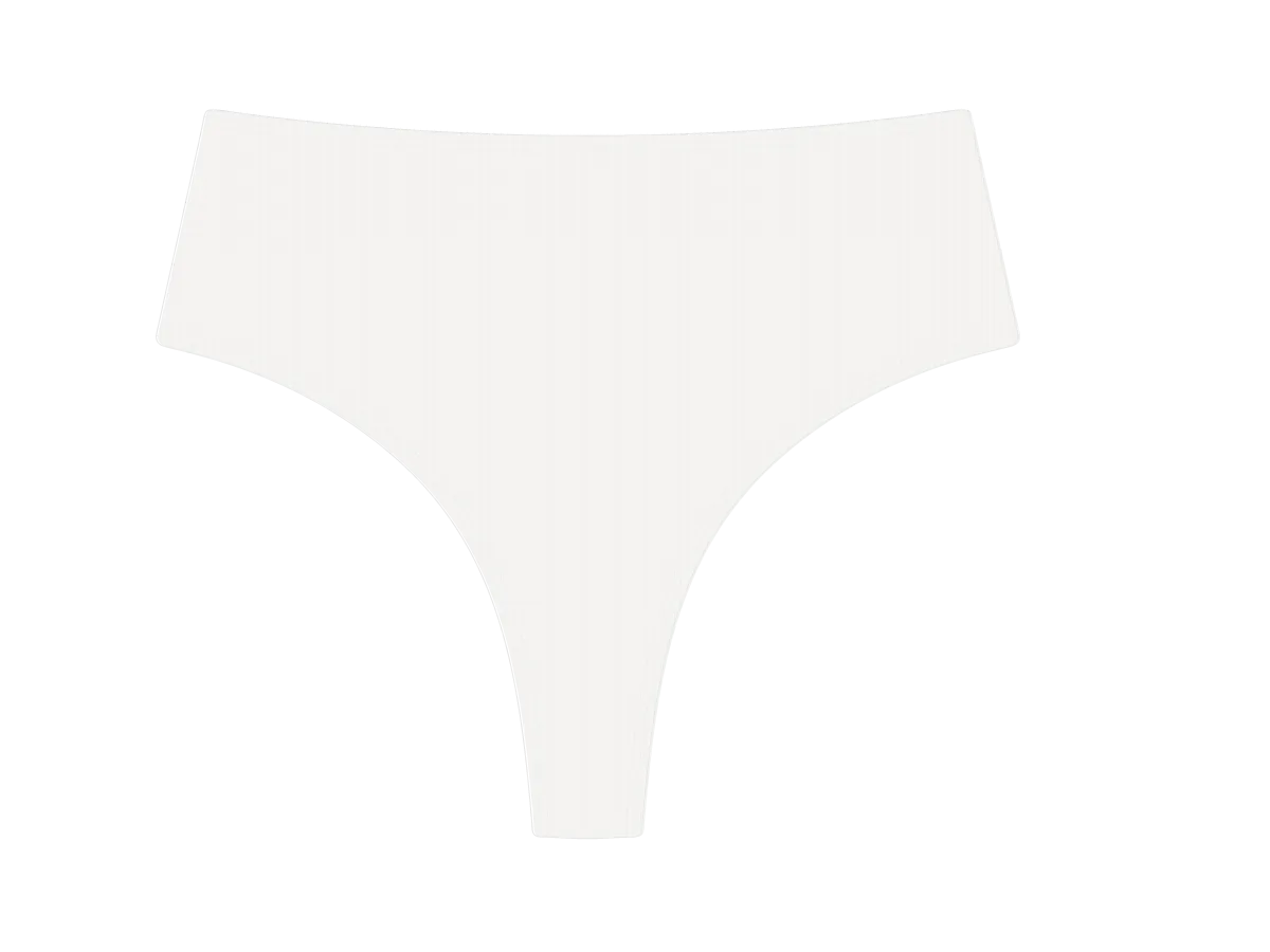 Venice Ribbed High-Waist Bottoms