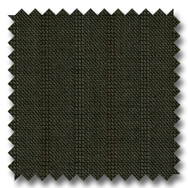 Zegna Gray & Rust Stripe